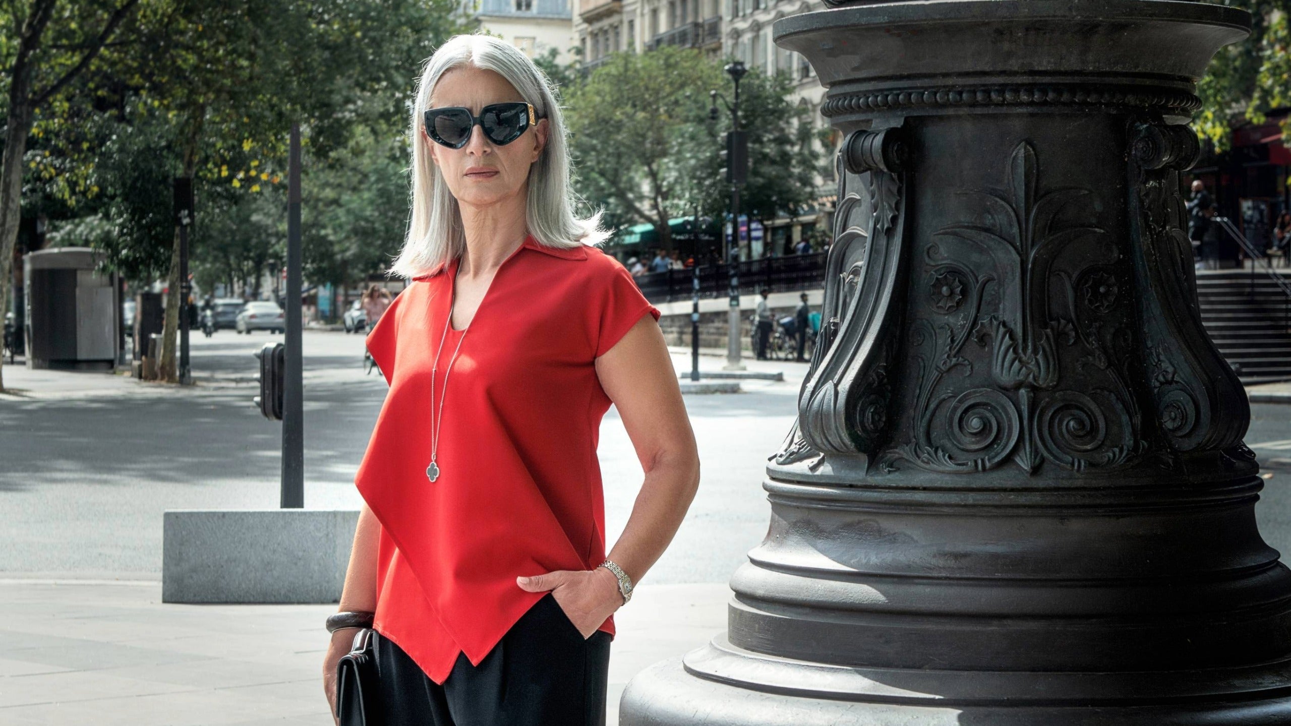 IKKHO tunics collection hero image featuring structured modern tunics designed for ease, movement, and confident dressing